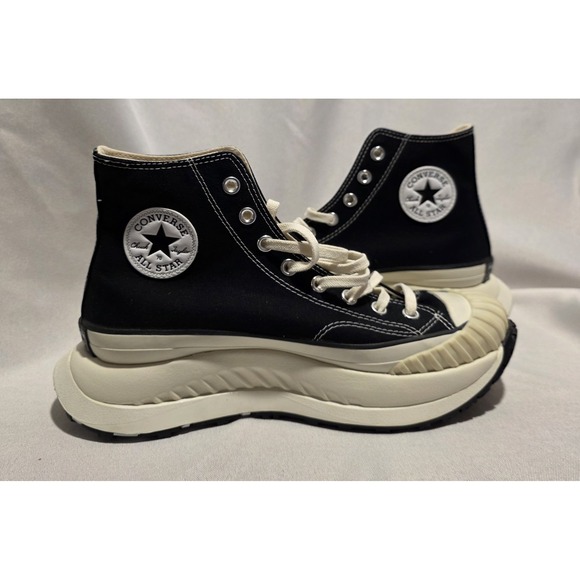 Converse A03277C Chucks 70ATCX Unisex Black Platform Sneakers. NWB M 9, W 10.5 - Picture 6 of 10